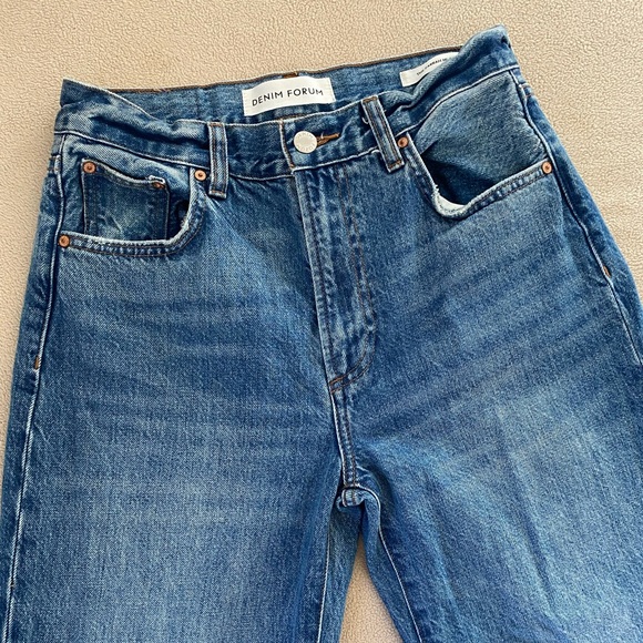 Denim Forum The Farrah Hi-Rise Wide - Picture 6 of 9